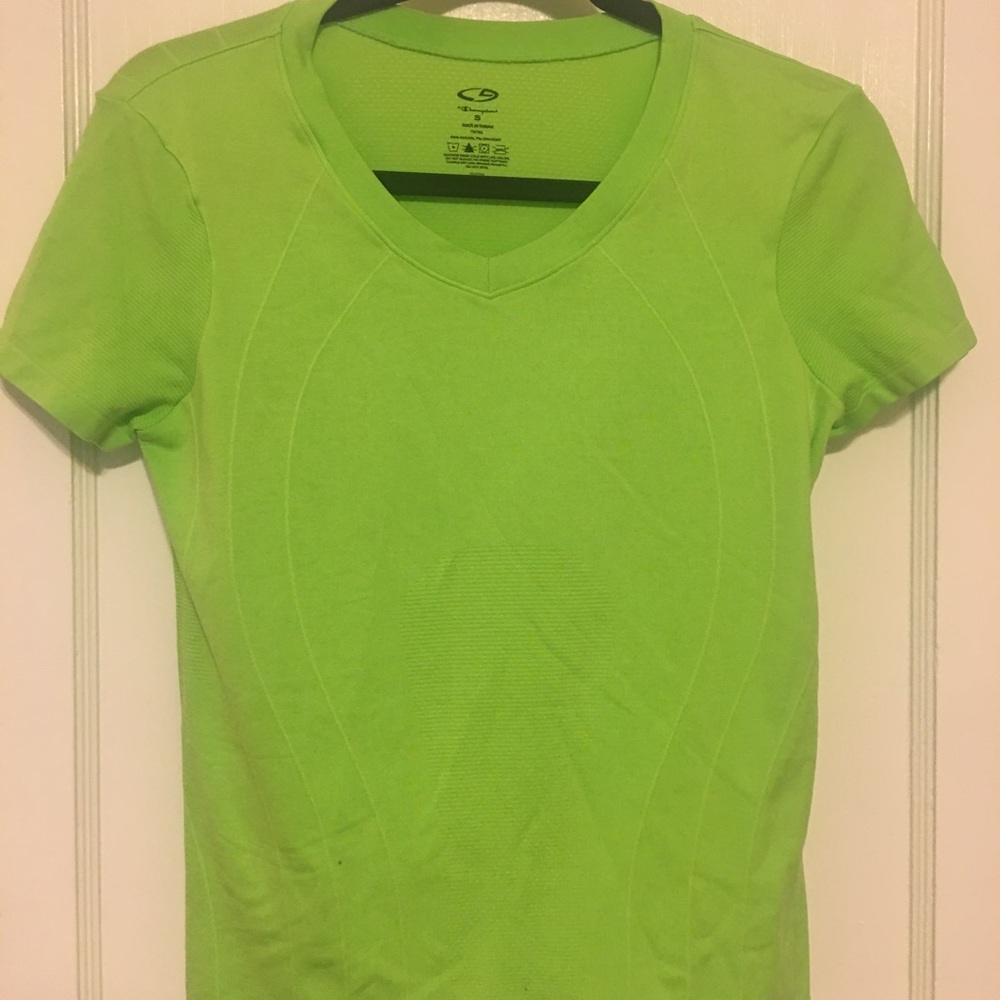[Champion] Bright Green Workout Top - Picture 5 of 6
